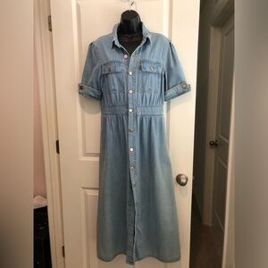 Denim dress